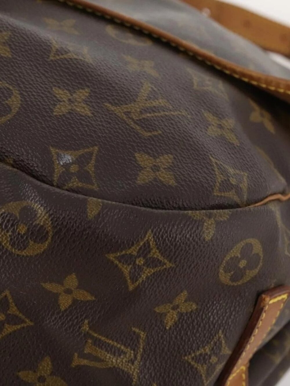 LOUIS VUITTON Monogram Saumur 35 Shoulder Bag M42254 LV Auth bs33561 - Picture 5 of 16